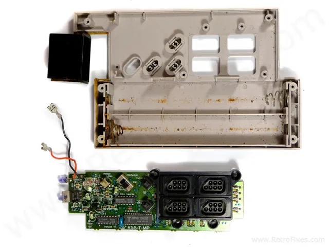Motherboard removed from Satellite top