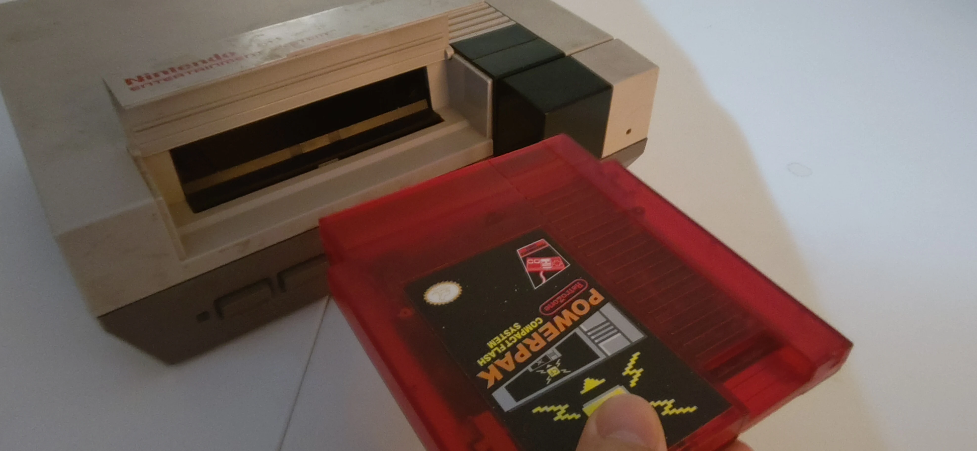Cartridge removed