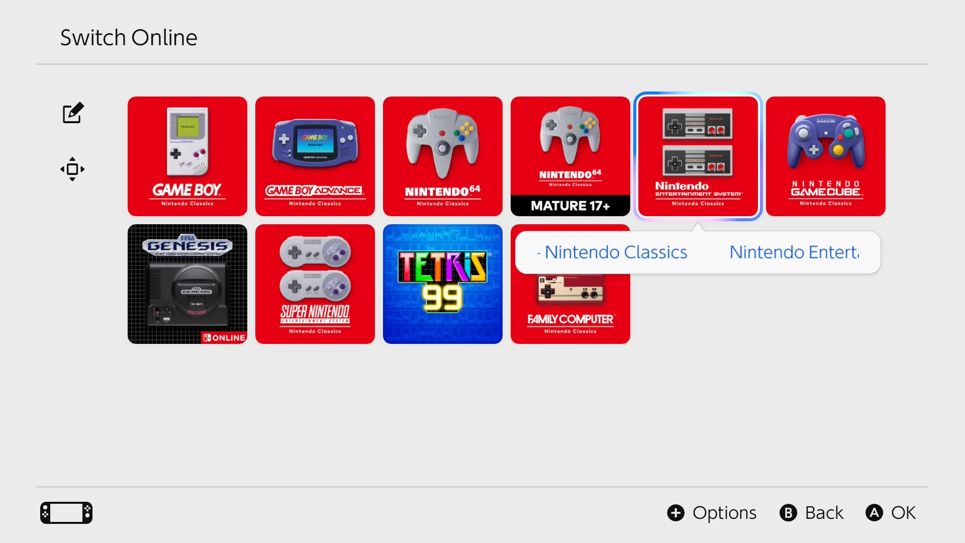 Nintendo Switch Online Apps